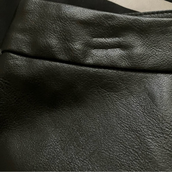 VICI Black Most Wanted Fringe Faux Leather Skirt XL NEW NWOT - Picture 13 of 13